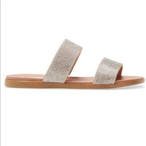 Steve Madden Shoes | Nwt Steve Madden Dual Rhinestone Sandals 85 | Poshmark